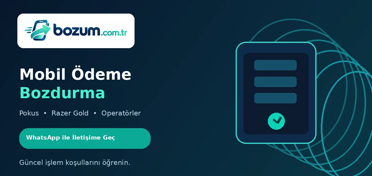 Pokus, Razer Gold ve operatör hizmetleri tanıtım afişi